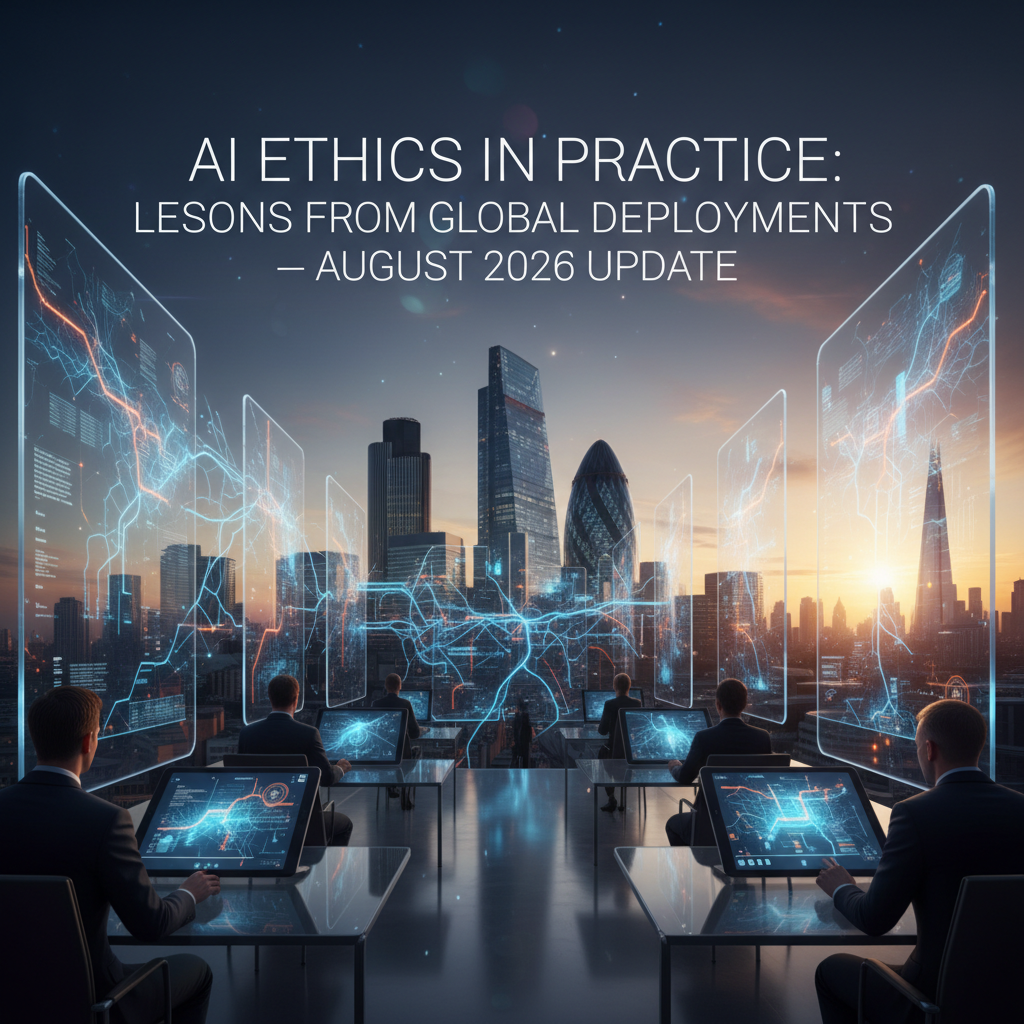 AI Ethics in Practice: Lessons From Global Deployments — August 2026 Update – AI World Congress 2026, London, 25-26 November 2026