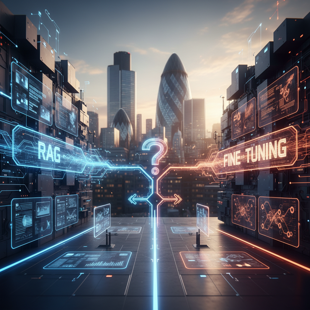 RAG vs Fine-Tuning: Choosing the Right LLM Approach – AI World Congress 2026, London, 23-24 June 2026